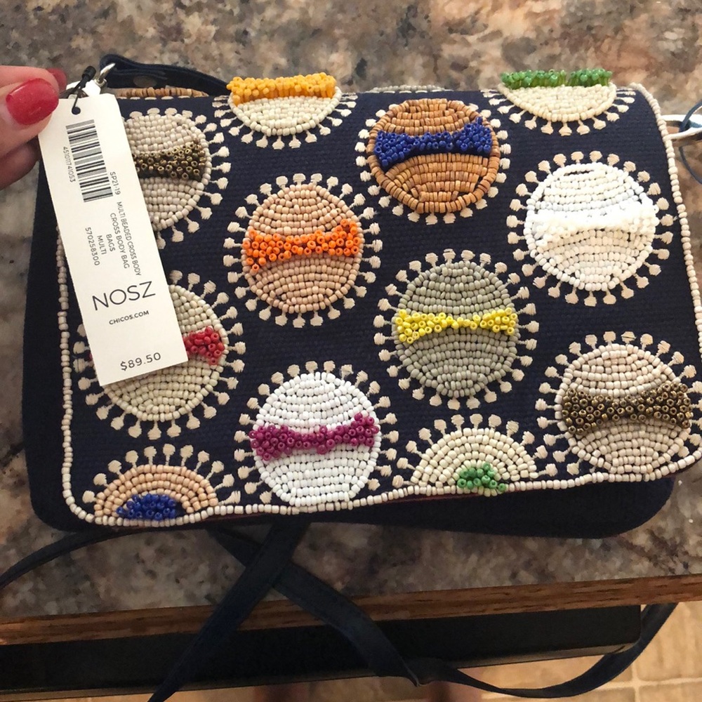 MULTI-BEAD CROSSBODY BAG